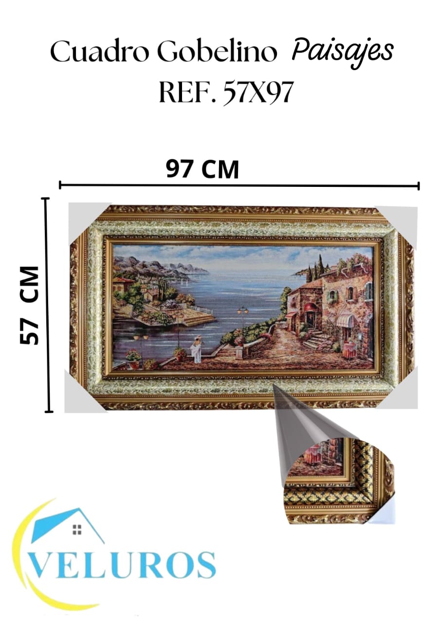 CUADRO GOBELINO 57X97