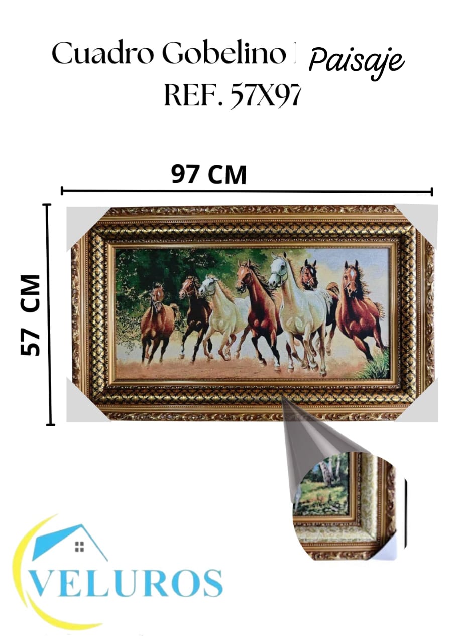 CUADRO GOBELINO 57X97