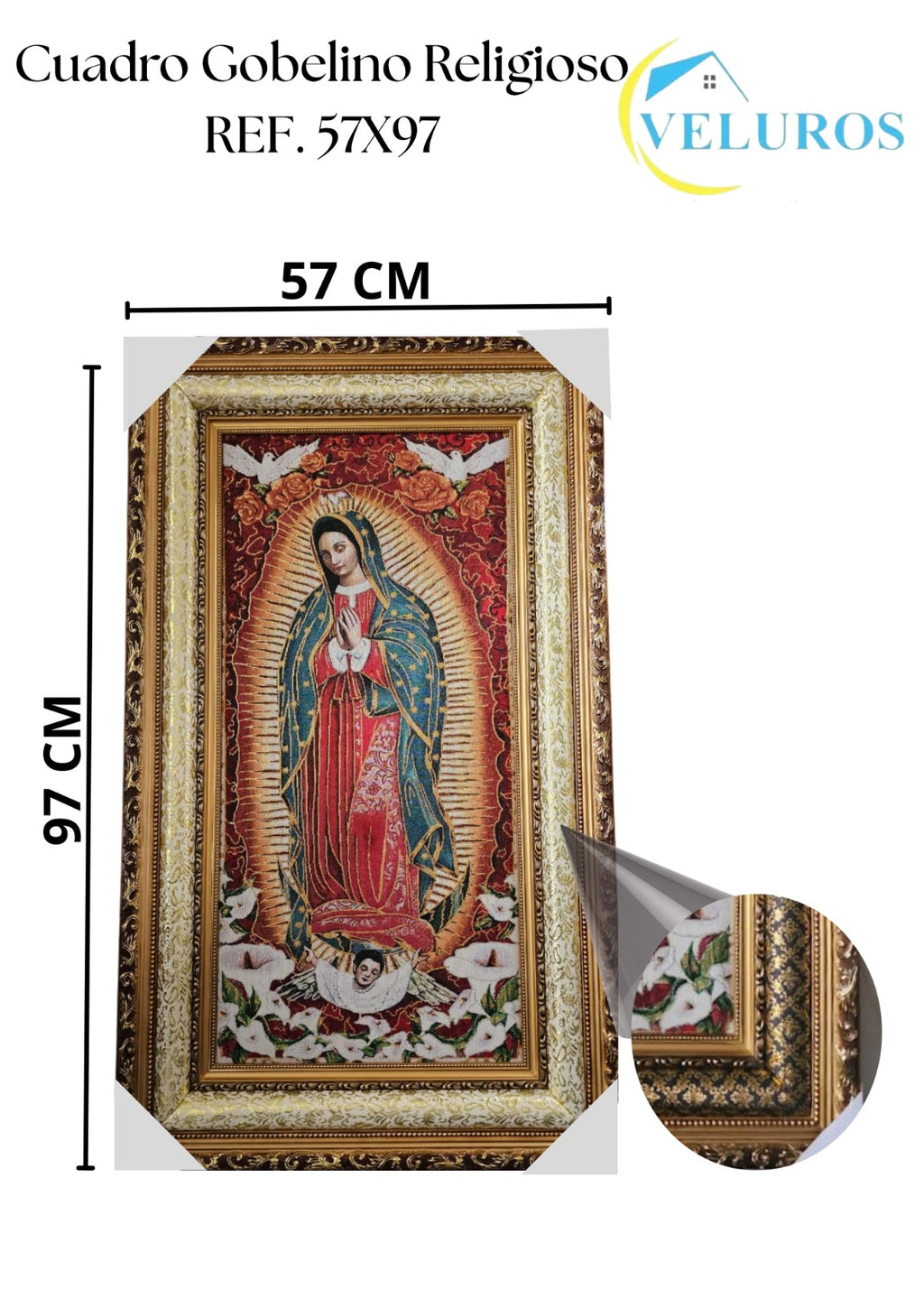 CUADRO GOBELINO 57X97