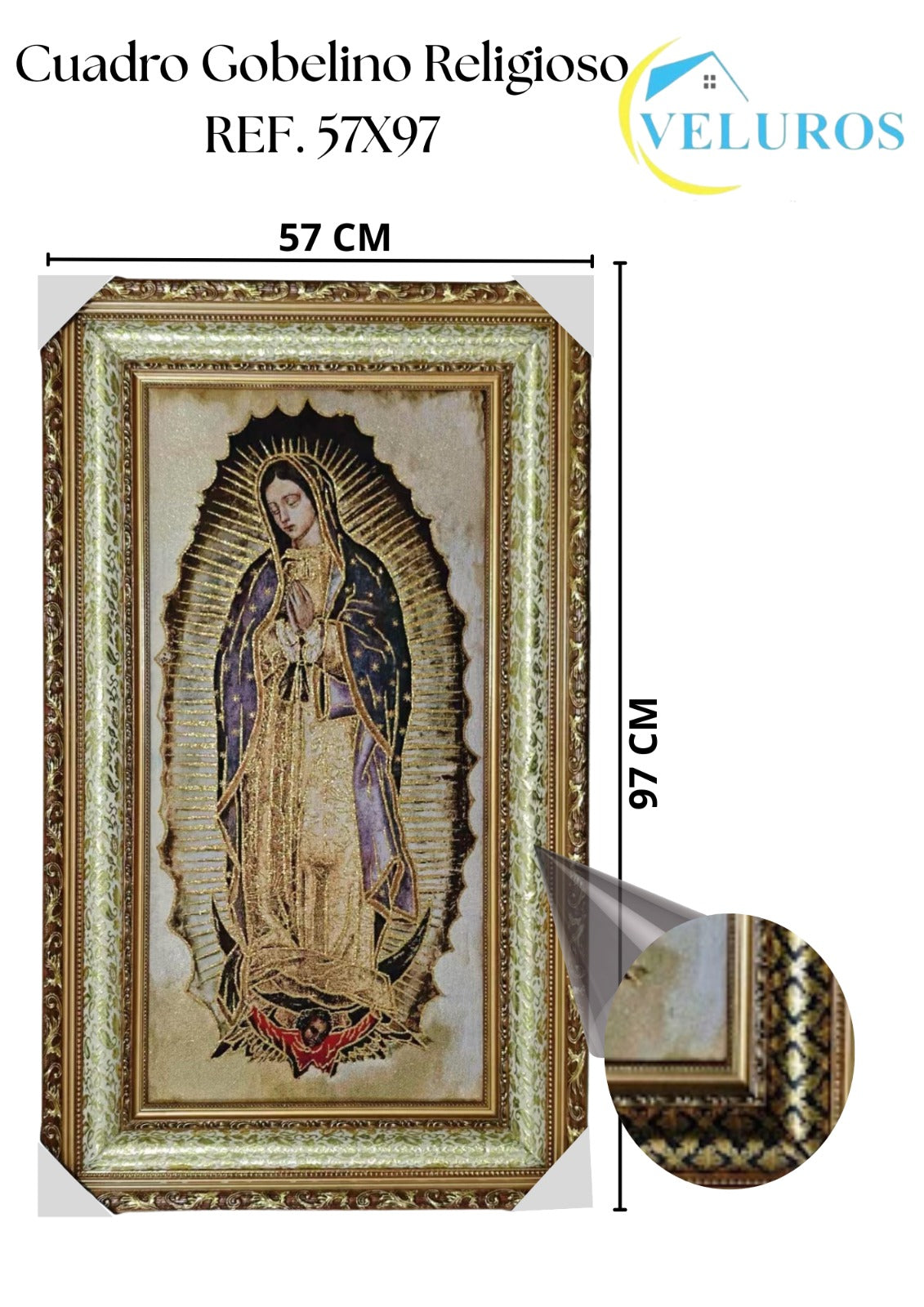 CUADRO GOBELINO 57X97