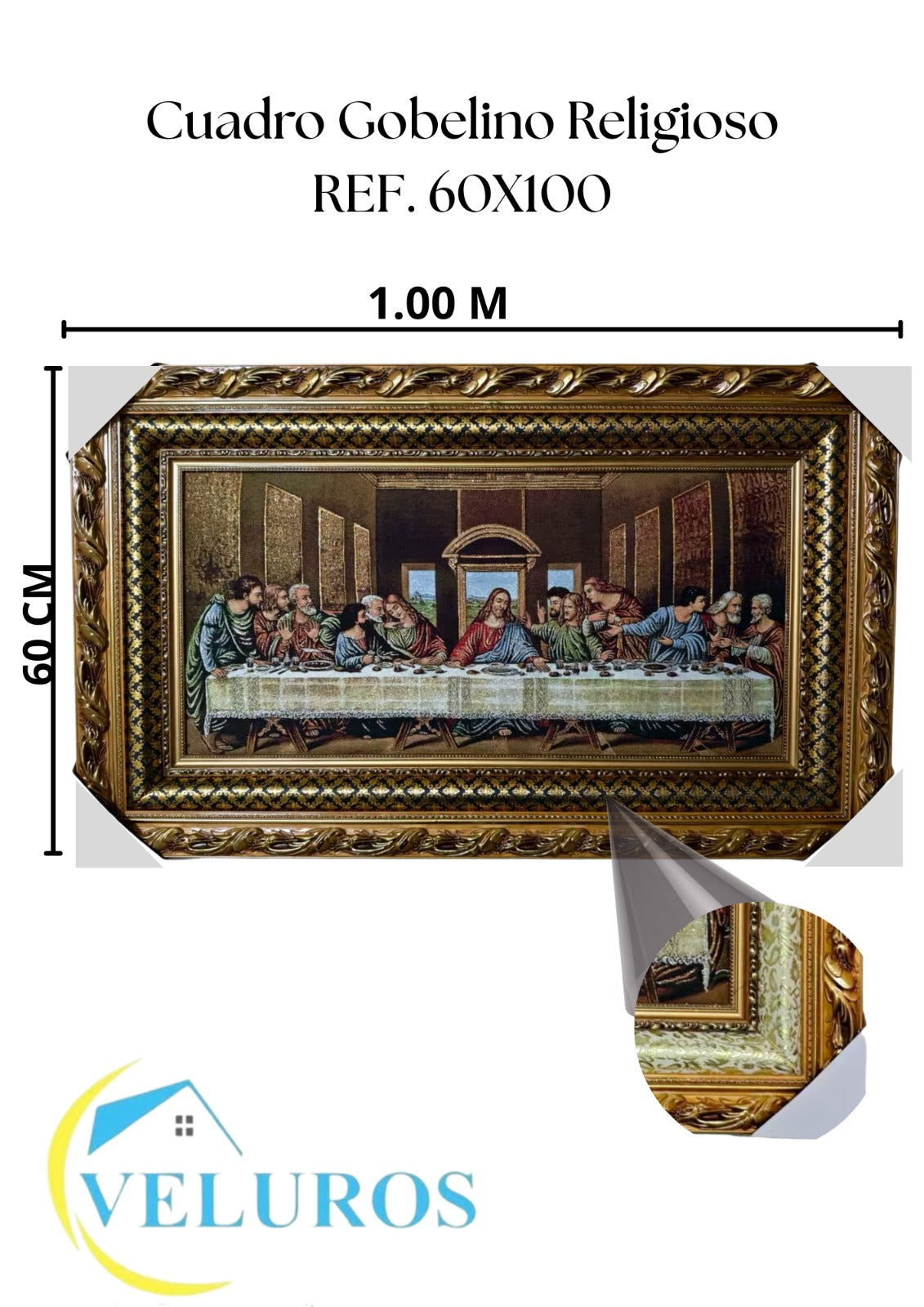 CUADRO GOBELINO 60X100