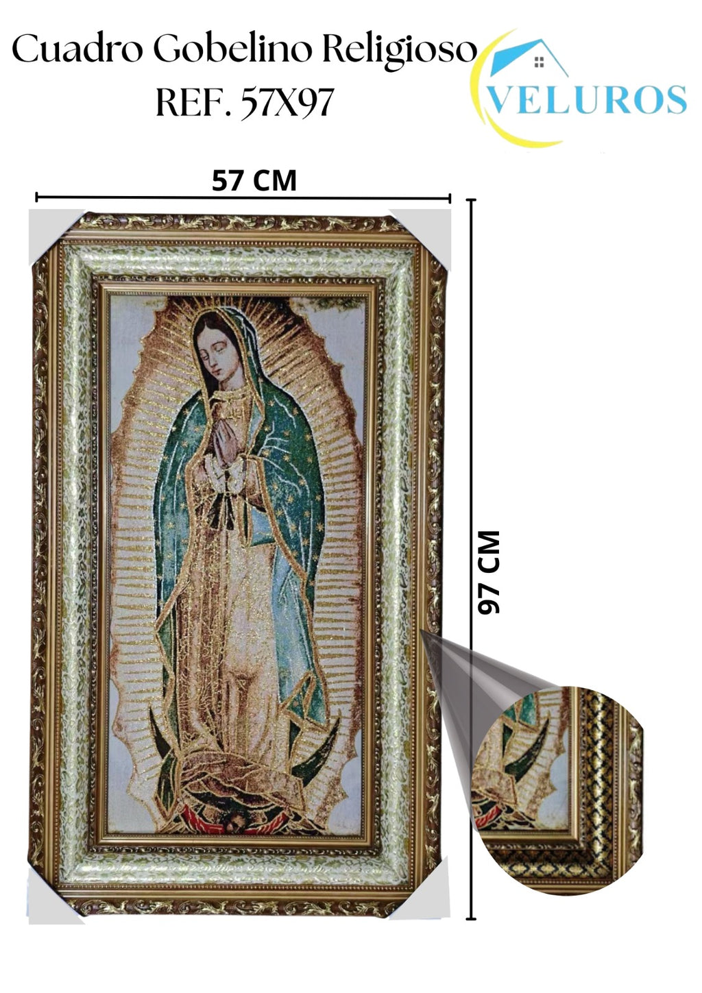 CUADRO GOBELINO 57X97