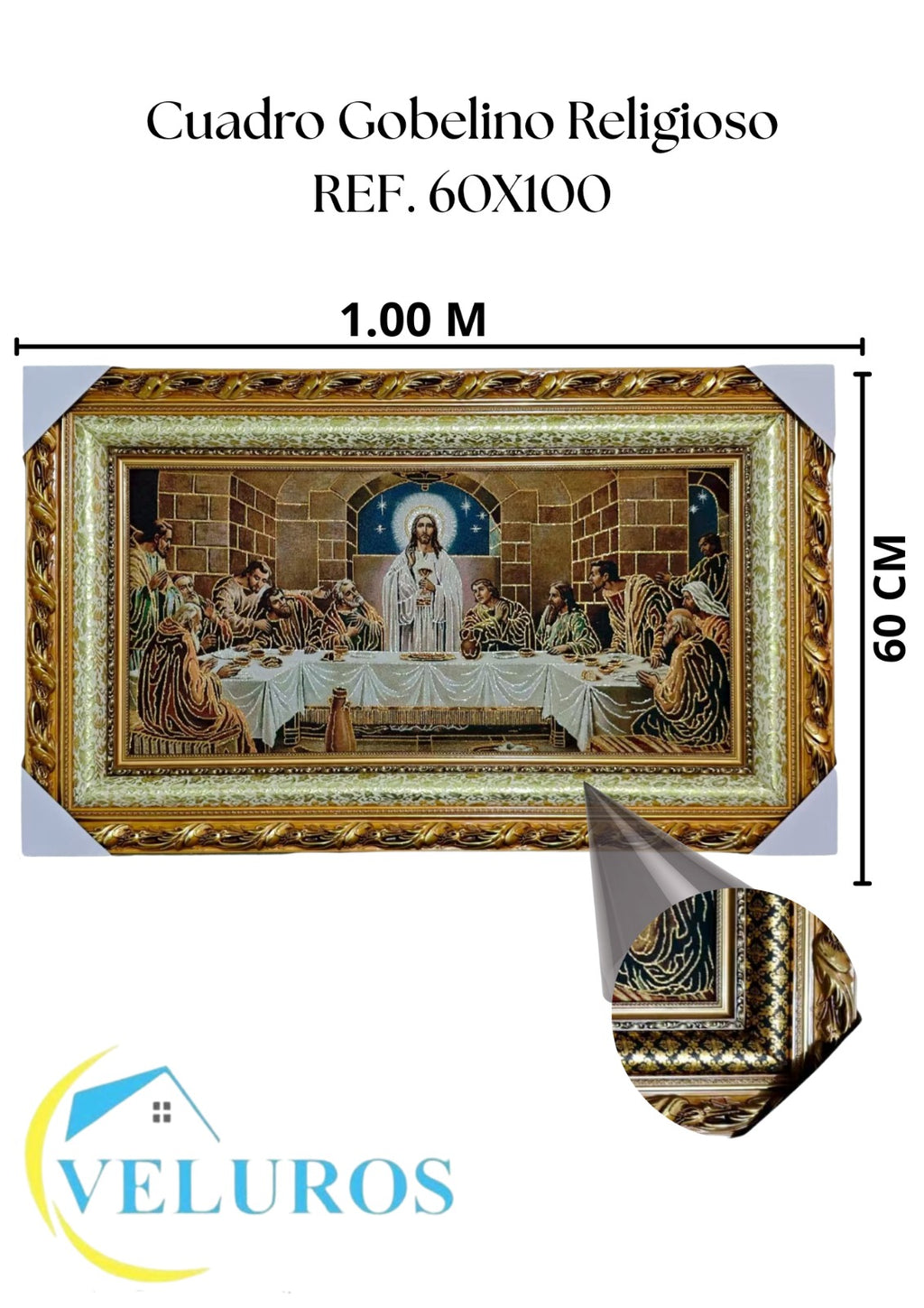 CUADRO GOBELINO 60X100