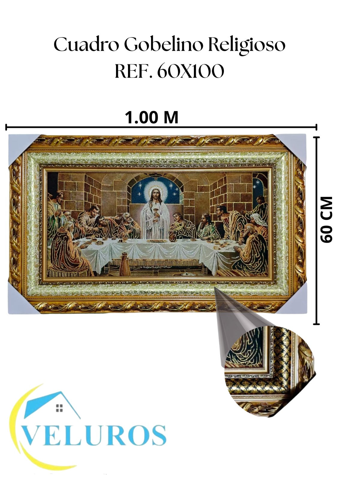 CUADRO GOBELINO 60X100