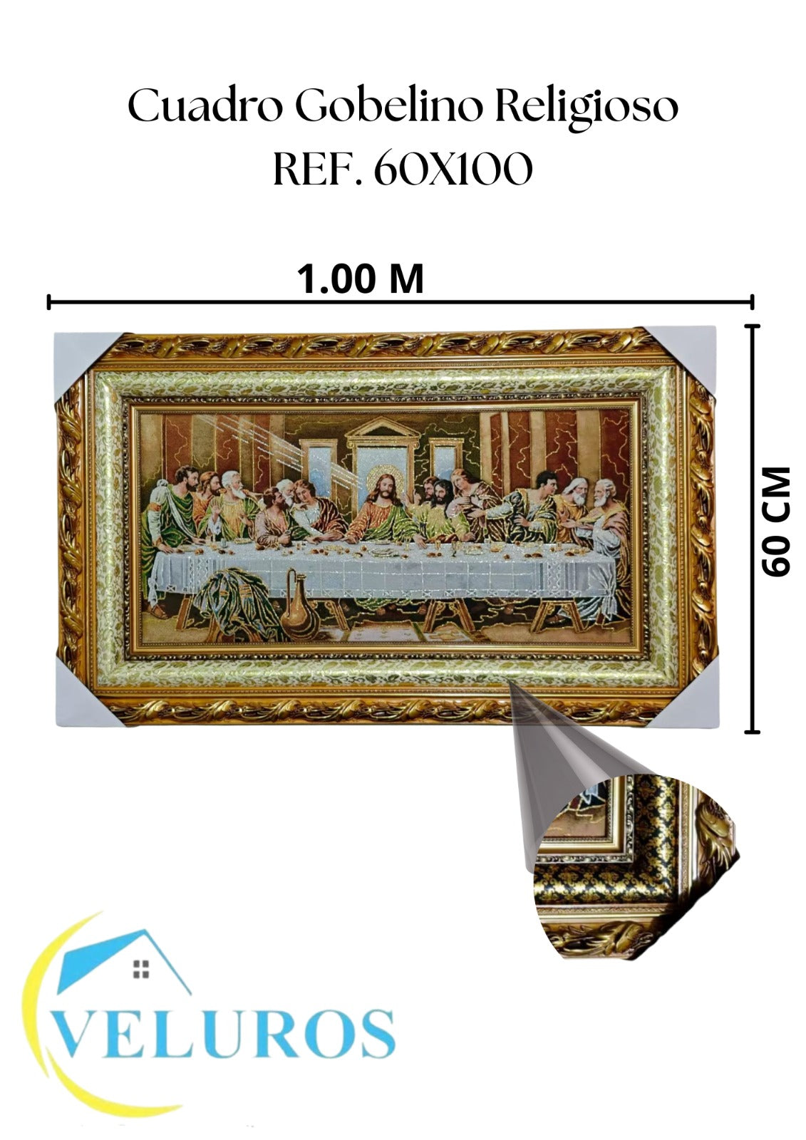 CUADRO GOBELINO 60X100