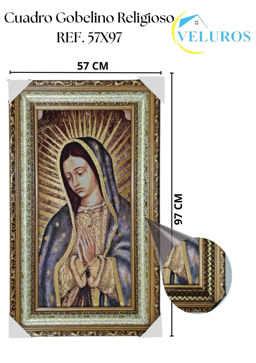 CUADRO GOBELINO 57X97