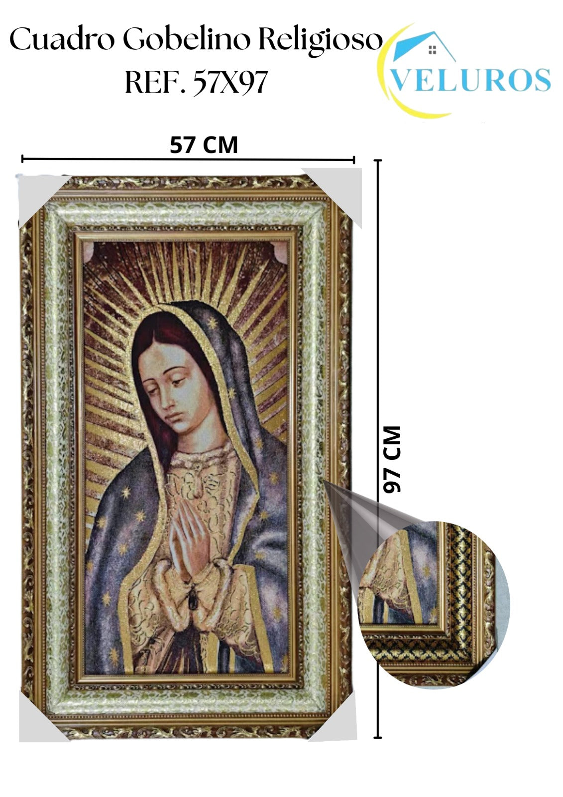 CUADRO GOBELINO 57X97