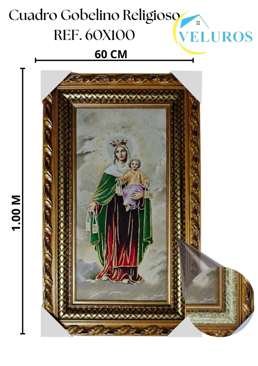 CUADRO GOBELINO 60X100