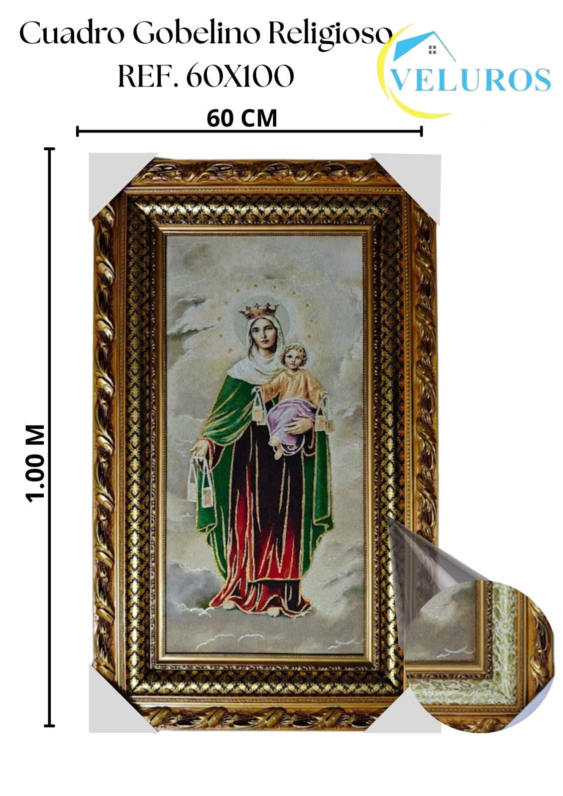 CUADRO GOBELINO 60X100