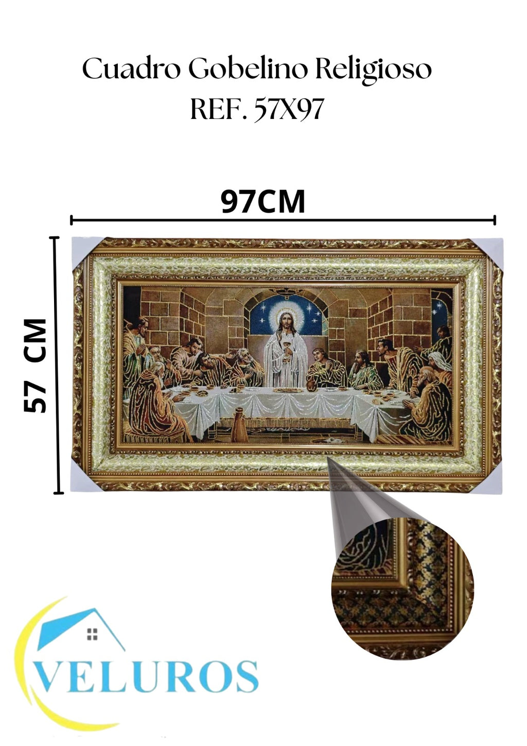 CUADRO GOBELINO 57X97