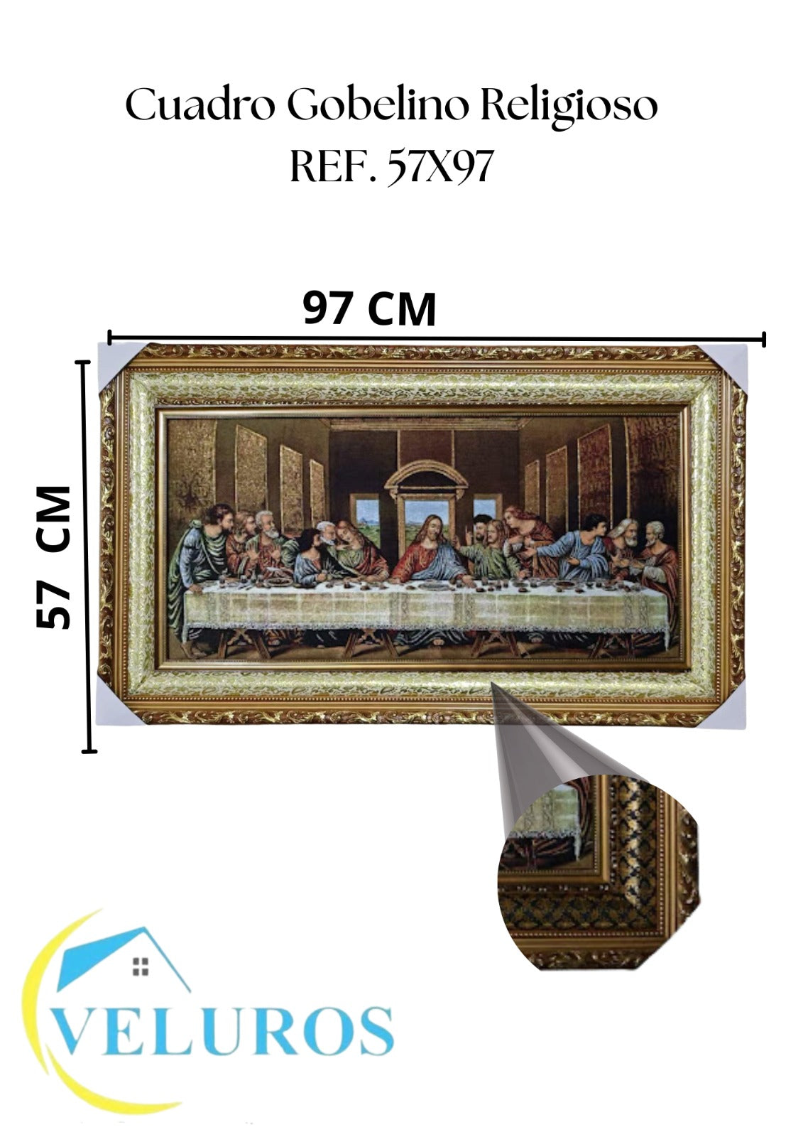 CUADRO GOBELINO 57X97