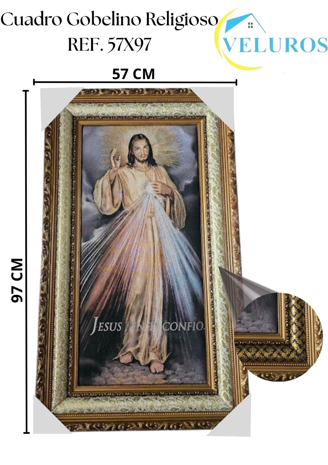 CUADRO GOBELINO 57X97