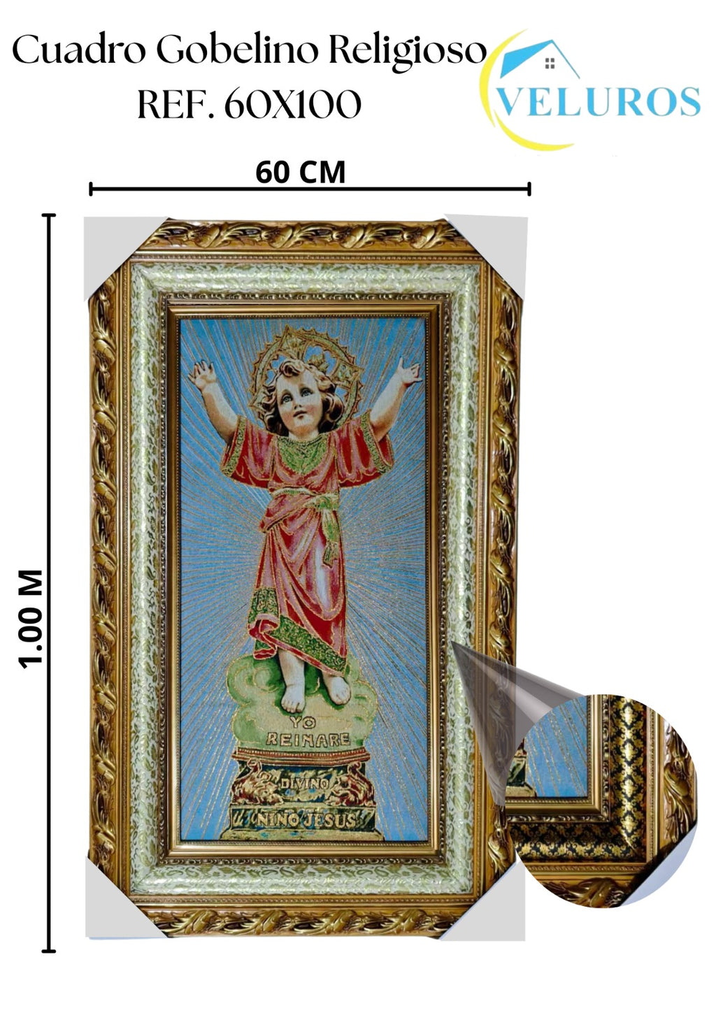 CUADRO GOBELINO 60X100