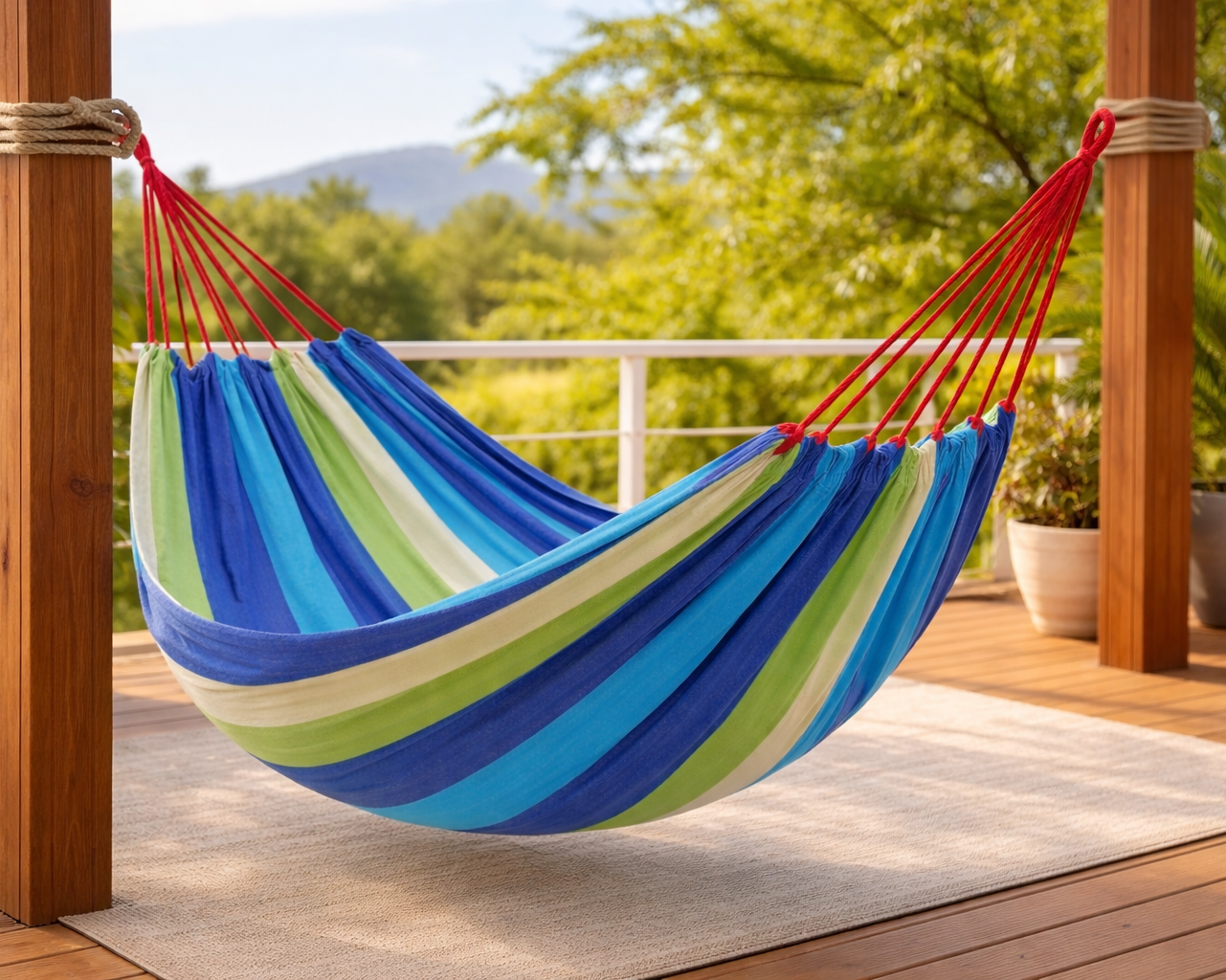 HAMACA CON BOLSA