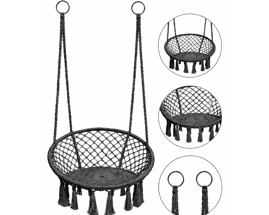SILLA COLGANTE MACRAME