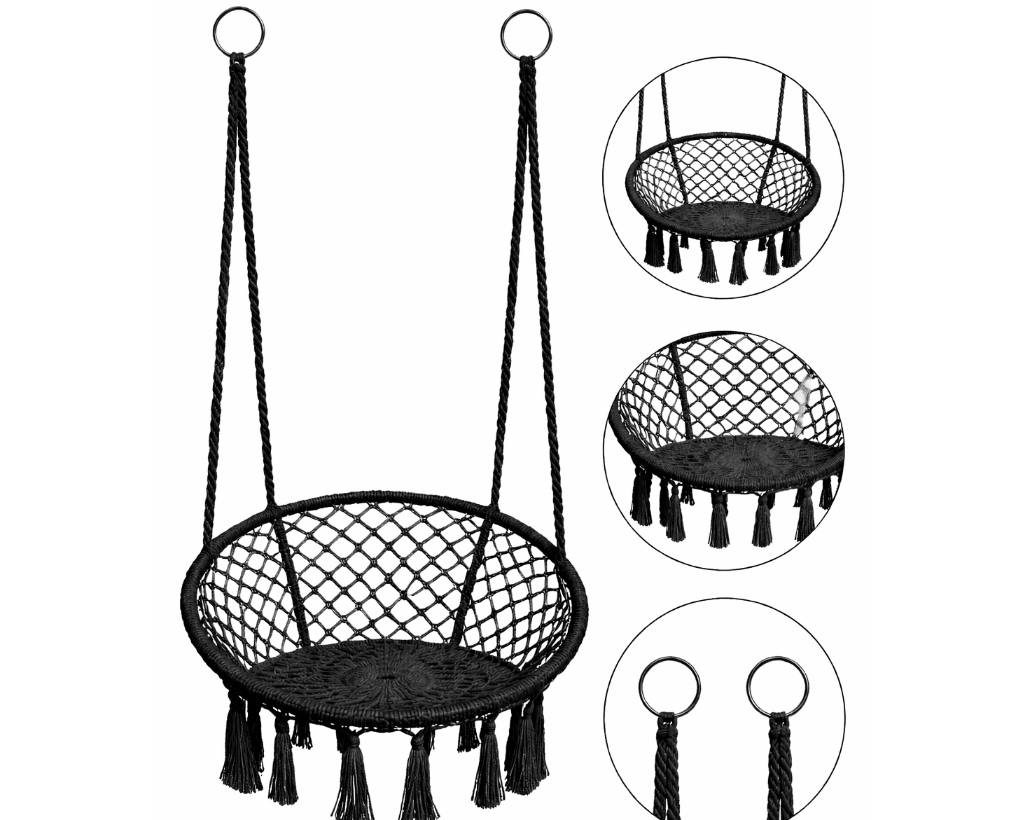 SILLA COLGANTE MACRAME