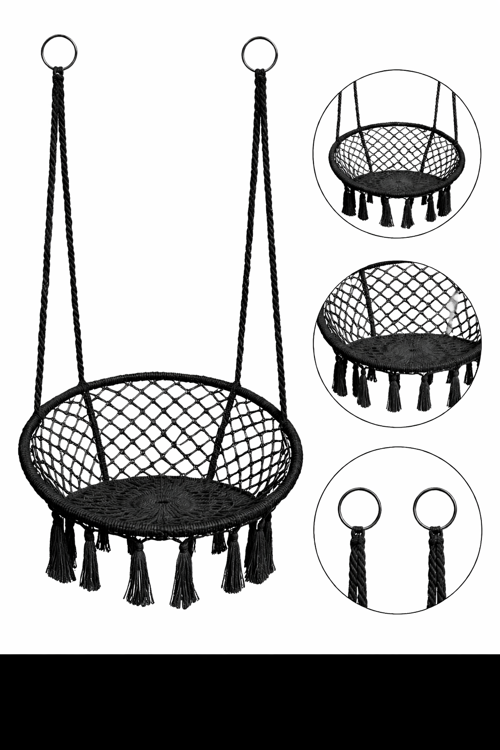 SILLA COLGANTE MACRAME