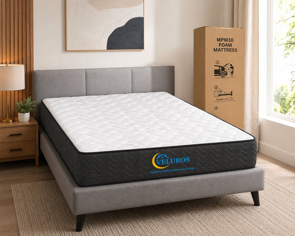 Colchon Veluros 2X2  Ref. MPM30 FOAM MATTRESS