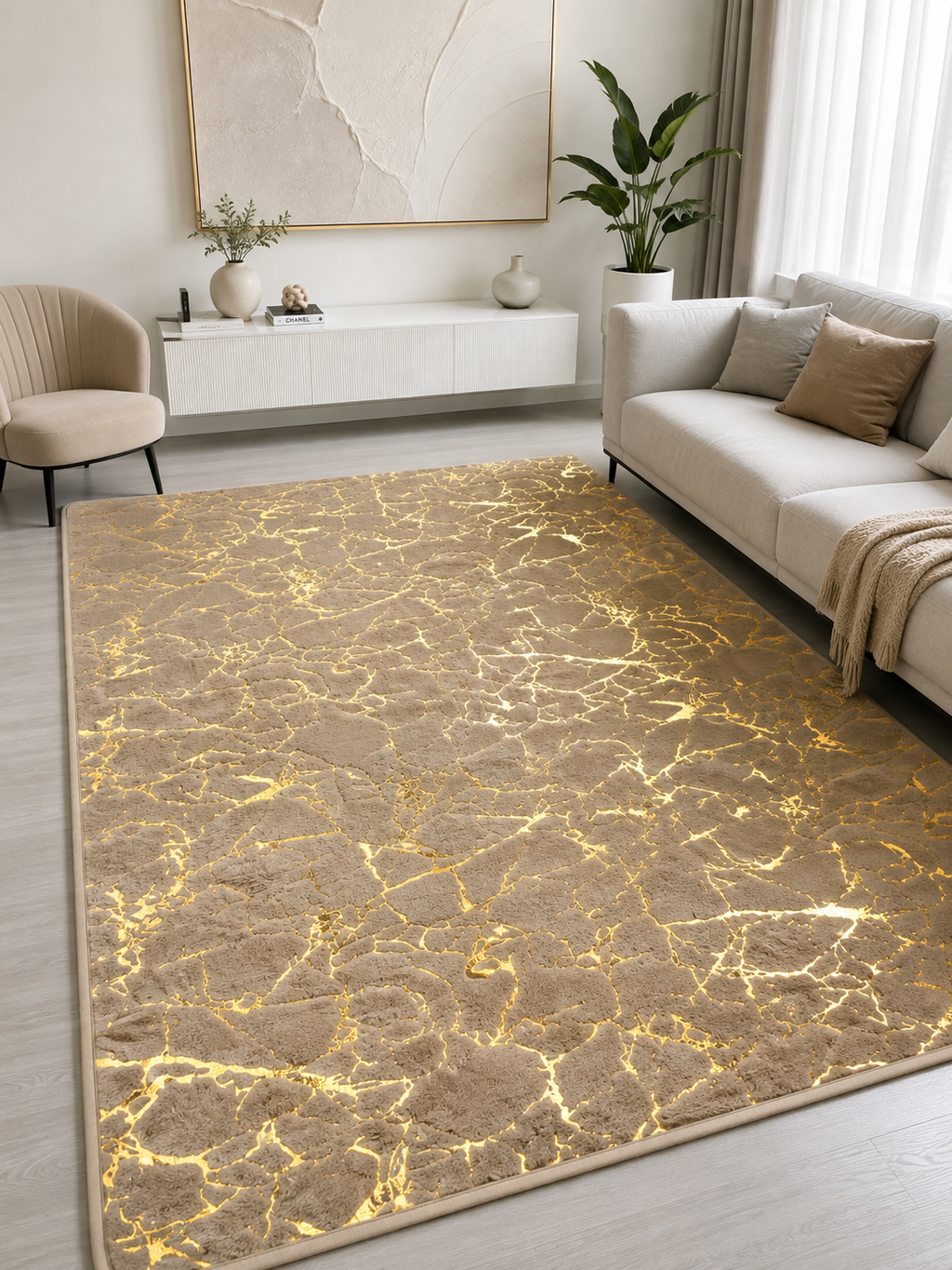 ALFOMBRA MARMOLIZADA 2.00M X 1.50M