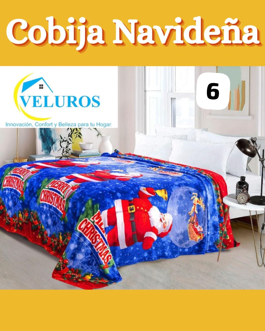 COBIJA NAVIDEÑA