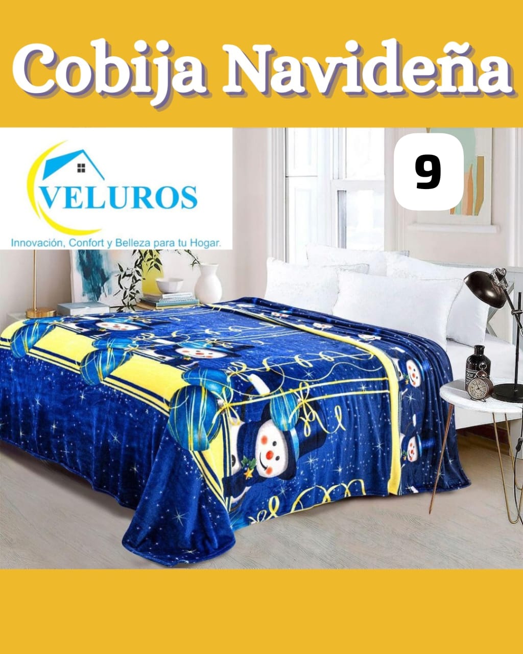 COBIJA NAVIDEÑA
