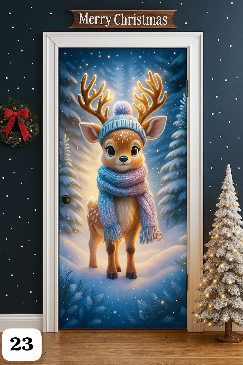 FUNDA DE PUERTA NAVIDEÑA