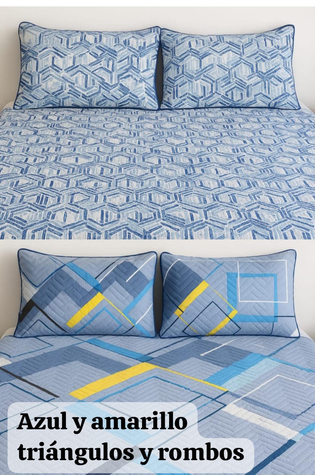 COLCHA ESPAÑOLA DE 1.40 DOBLE FAZ