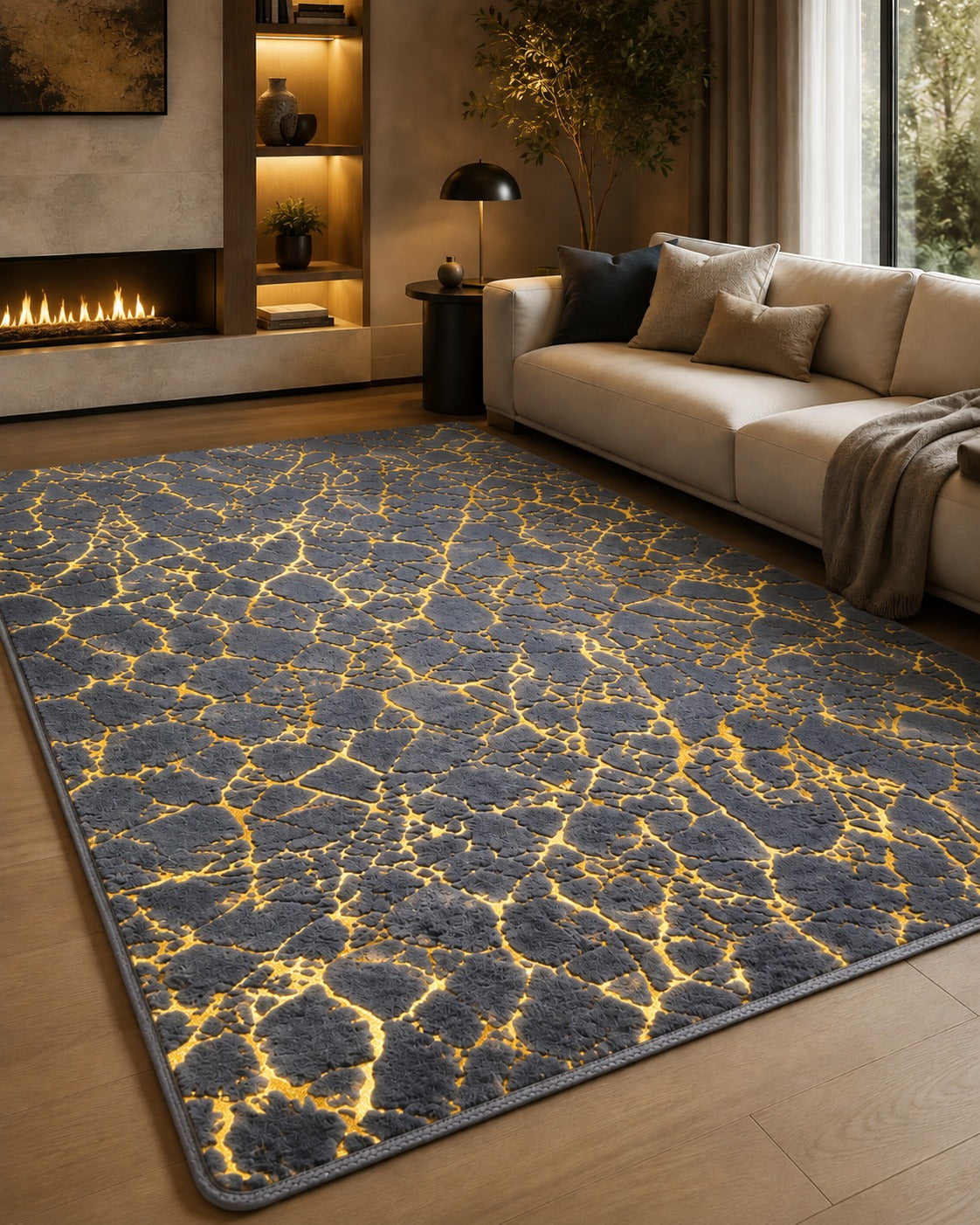 ALFOMBRA MARMOLIZADA 2.00M X 1.50M