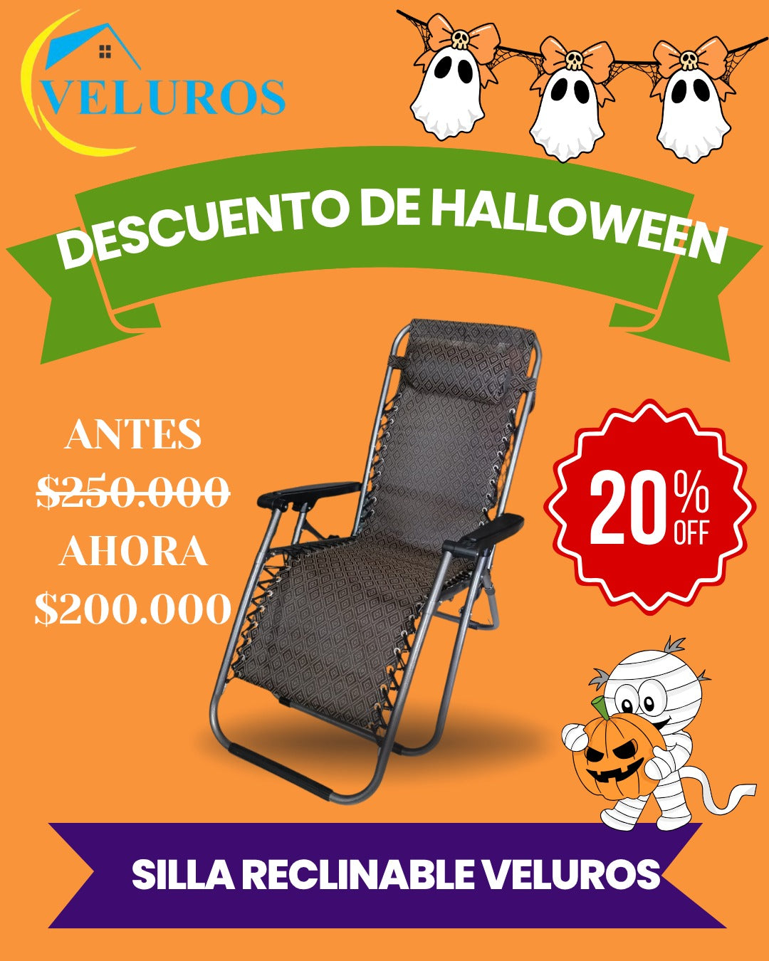 SILLA RECLINABLE