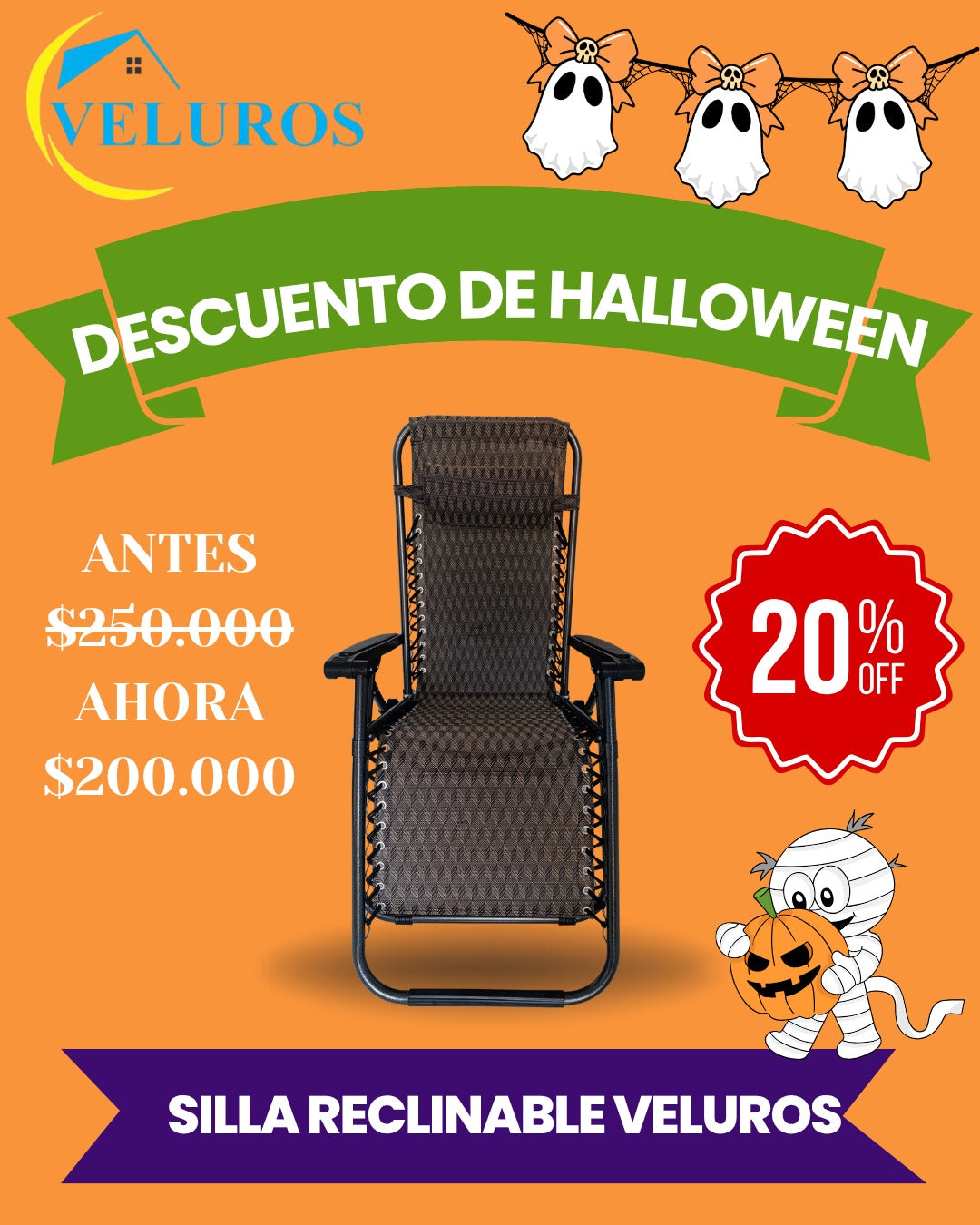 SILLA RECLINABLE