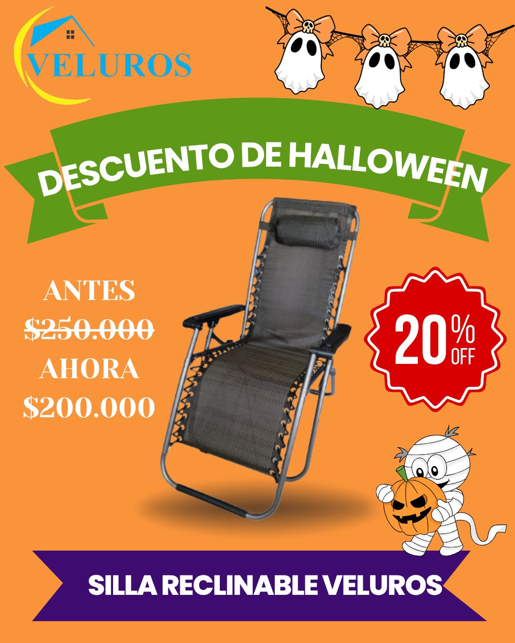 SILLA RECLINABLE