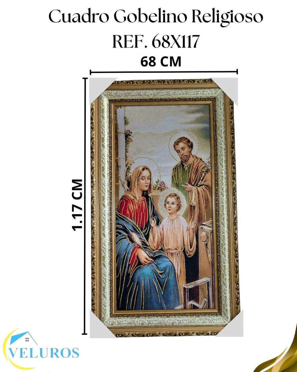 Cuadro Gobelino 68 x 117